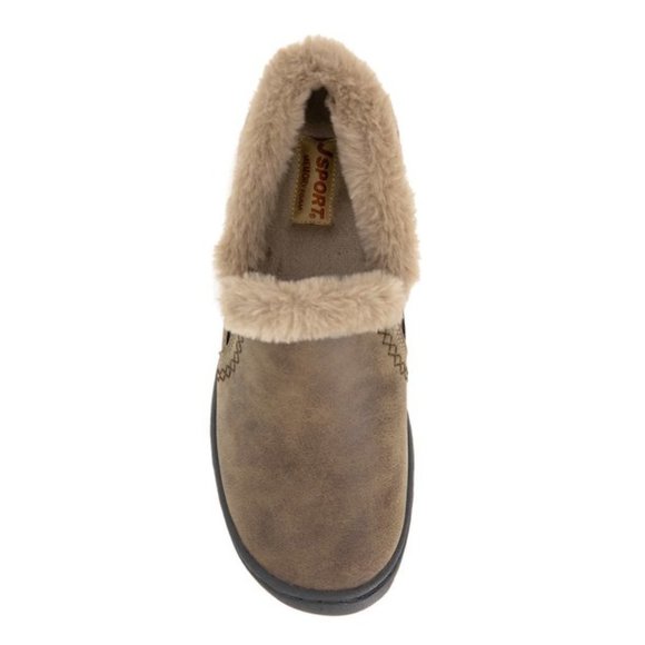 JSport by Jambu Shoes - JSport Ladies' Faux Fur Lined Moccasin Women's Slip On Shoe NWT - Size 6